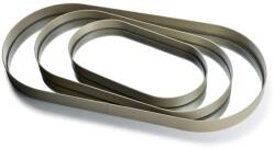 Mondex Mondex, Lucas Beige 3 darabos dísztálca szett, ovális Fém/Tükör, 49, 5x23x3 cm, Arany (mondex_002J45)