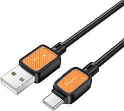 hoco. 3A 1 m X108 fekete Type-C USB kábel