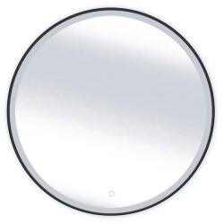 ELTAP Divissi L, 60x60x3cm, Tükrök világítással, Fekete, Tükör - mindigbutor