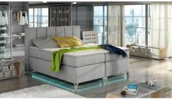 Eltap Basilio 140X200, Ledes Boxspring ágy, Szürke, Sawana 21