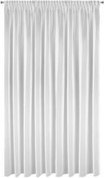 Eurofirany Esel fényes mikrohálós fényáteresztő függöny Fehér 400x250 cm (HS390056)