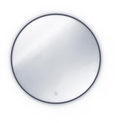 ELTAP Divissi A, 60x60x3cm, Tükrök világítással, Fekete, Tükör