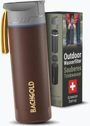 Bachgold Palack szűrővel Bachgold Selfpress Waterfilter 500 ml fehér - sportano - 19 315 Ft