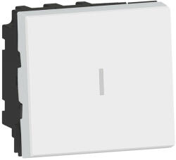 Legrand 077063L Program Mosaic kétpólusú váltókapcsoló 20A, 2 modulos, fehér (077063L) - lumenet