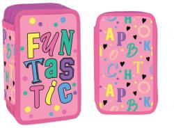 Daemi Felszerelt tolltartó, 3 cipzárral, 38 darabos, FUNTASTIC (ROB-YL131)