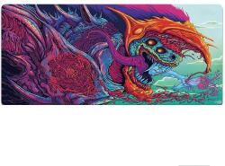 Original Deals Professzionális egérpad, gaming, 90 x 40 cm, gumírozott talp és oldalsó varrások, laptophoz vagy számítógéphez, prémium, Sárkány (22AGL0755)