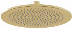 RAVAK Trópusi zuhany, Ravak esőztető zuhanyfej köralakú, 250 mm 980.60GLB, Gold Brushed X07P1238