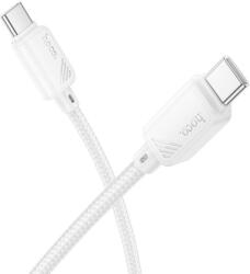 hoco. kábel Type C to Type C 3A 60W X113 1 m fehér