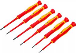BGS technic VDE szigetelt precíziós csavarhúzó készlet, 6 részes (BGS-35883)
