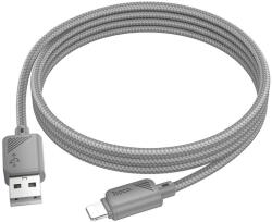 hoco. kábel USB A - Lightning 2, 4A X113 1 m szürke