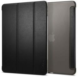 Spigen smart fold tabletvédő álló, bőr hatású, aktív flip, oldalra nyíló, trifold, asztali tartó, fekete, kompatibilis: Apple IPAD Pro 13, 2025, / IPAD Pro 13, 2024 (ACS07015)