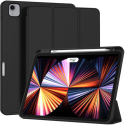 Techsuit iPad Pro 11 (2018 / 2020 / 2021 / 2022) tok - Techsuit - Flex háromrészes (ceruzatartóval) - fekete