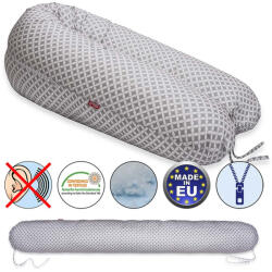 Scamp szoptatós párna univerzális pamut Pick Grey SZPE097 - babamarket