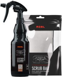 ADBL Leather Cleaner 0, 5L & Scrub Bar - Bőrtisztító csomag