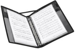 Viquel Kottatartó, 4 gyűrűs, 25 mm, A4, PP, VIQUEL Vocalyz Adagio, fekete (IV581834) (581834-05)