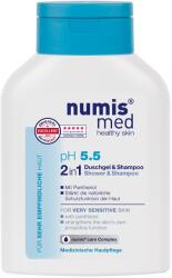 Numis med Numis Med Sensitive 2 az 1-ben sampon és tusfürdő nagyon érzékeny bőrre, 200 ml