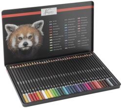 Nassau 36 nassaui képzőművészeti zsírkrétából álló készlet fémdobozban (JLAR0213/GE)