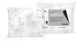 Wendre Párna, Wendre, 40x40 cm, Virágos fehér (142025)