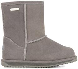 Emu Emu, Brumby vízálló bebújós nyersbőr csizma, Világos tópbarna, 25-26 EU (K10773-CHARCOAL-9)