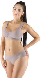 Eco Bamboo Magas derekú tanga ECO BAMBOO bambuszszálból 04031, szürkésbarna, L/XL (G04031LGHLXL)