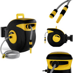  Falra szerelhető kerti tömlődob, 3/4-os csatlakozóval - 8221, 32 m hosszú