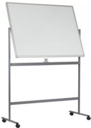 Manutan Tabla magnetica mobila alba Basic, cu doua fete, 90 x 120 cm M1133060