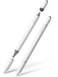 Vention 3-in-1 magnetic touch pen aluminum alloy, white (KQLW0)