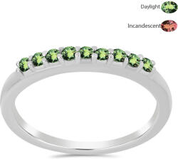  Ezüst Gyűrű Természetes Alexandrittal, Y62012/57