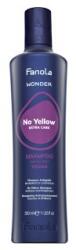 Fanola Wonder No Yellow Extra Care Shampoo șampon pentru neutralizarea nuanțelor de galben 350 ml
