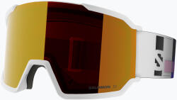 Salomon Скиорска маска Salomon S/View 3 white/ml mid red