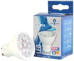 BLUE LIGHT Bec LED Blue Light GU10 6W 4000K alb lumina zilei (LEDBL861) (LEDBL861)