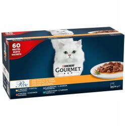 Gourmet Purina Gourmet Perle Mini filé szószban Nedves macskaeledel 60x85g