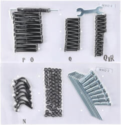 Blumfeldt csavarkészlet - Mondo Dual 3 x 4 (DU912-2) (DU912-2)