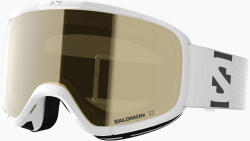 Salomon Детска скиорска маска Salomon Lumi Acces Jr white/flash gold