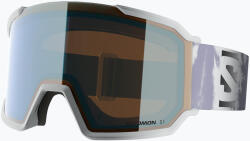 Salomon Скиорска маска Salomon S/View 3 ice flow/ml light blue