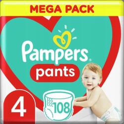 Pampers Pelenkanadrág Pampers Pants 108 Db Méret 4 Pack 9-15 Kg