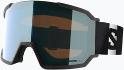 Salomon Скиорска маска Salomon S/View 3 black/ml light blue