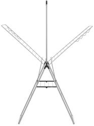 Brabantia Uscător cu tijă suplimentară Brabantia - HangOn, Metallic Grey, 25 m (1004172)