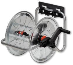 Bradas Kerti Tömlődob 50m 1/2" Falra szerelhető Hordozható Forgatható Alumínium Bradas (AG131)