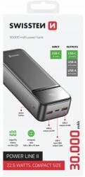 SWISSTEN 30000 mAh Power Line II fekete (22013948)