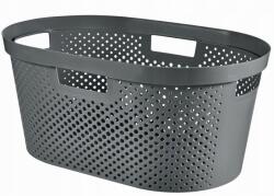 Curver Szabadonálló szennyestartó kosár Curver 40l szürke-ezüst árnyalatok (245675)