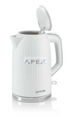Gorenje K17DPW vízforraló, max. 2200 W, 1, 7 liter, LED visszajelző, automatikus kikapcsolás, kábeltároló - webmuszaki