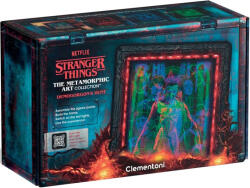 Clementoni Stranger Things: Demogorgon vadászata 520db-os puzzle kerettel és RGB LED világítással - Clementoni (35611C)