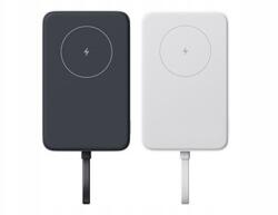 Xiaomi 33W-os mágneses külső akkumulátor 10000mAh (beépített kábel) fehér Xiaomi készülékekhez (62336)