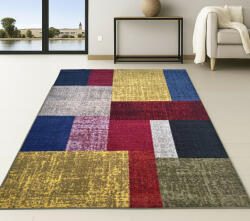  Modern szőnyeg Patchwork (Colour) 240x330cm Piros