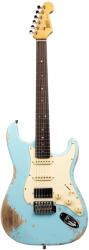Henry's elektromos gitár Snake Python ST-1 Strat Blue Relic (HERSSTBL)