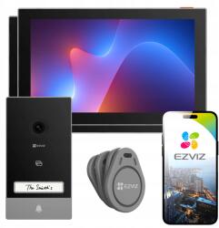 EZVIZ WiFi video kaputelefon Ezviz HP7 kiegészítő SD7 monitor (6941545618487)