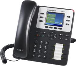 Grandstream Networks GXP2130 v2 VoIP telefon, fekete, szürke, 3 soros Tft (GXP2130HD)