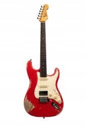 Henry's elektromos gitár Snake Cobra ST-1 Strat Red Relic (HERSSTRD)
