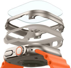 Esr Husa pentru Apple Watch Ultra / Ultra 2 + 2 x Folie - ESR Armorite Protection Set - Titanium (KF2336054) - pcone